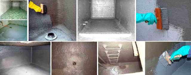 Foto 1 - Impermeabilização de caixas e cisternas
